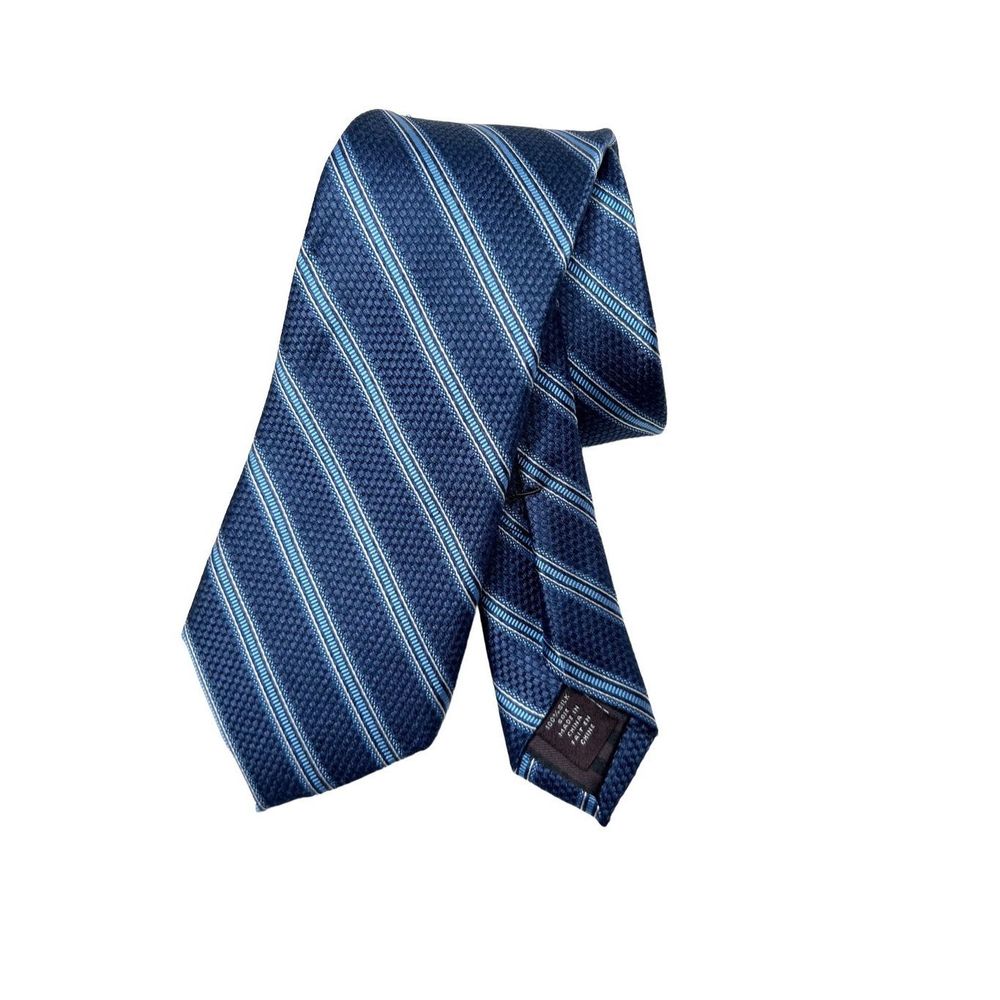 1826 Black and Brown 100% Silk Men Tie